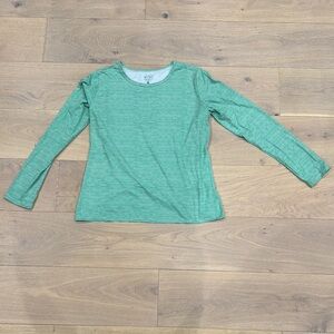 Carve Designs Green Long Sleeve Swim Rashguard